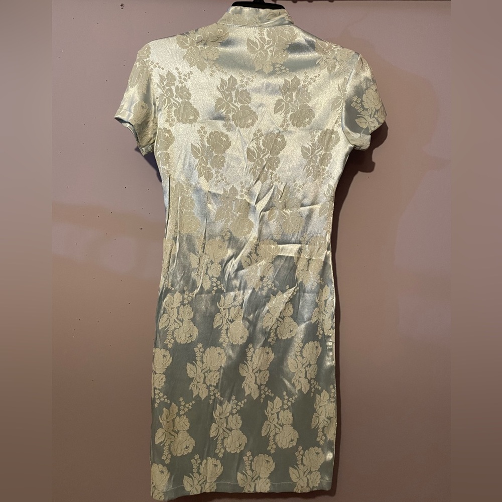 VINTAGE CHINESE DRESS-Made in FRANCE! 🇫🇷 - Picture 2 of 5